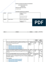 Organización de Actividades para Evidencias de Conocimiento