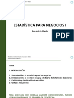 Curso Estadistica Negocios 