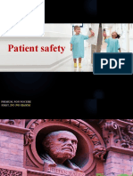 Patient safety standards and guidelines