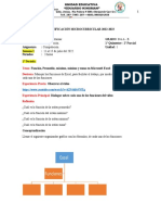 Computación 8° Grado 2° Parcial - 1° Quimestre - Prof. Walter Villamar V