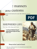 Bible Manners and Customs Presentation