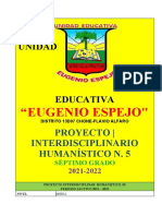 Proyecto 5 7mo Humanístico Interdisciplinario 2021