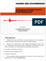 Earthquake Causes and Occurrences