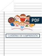 Cuaderno comprensión lectura