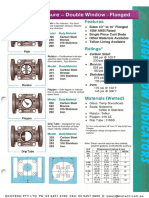 Medium Pressure Double Window Flanged ANSI