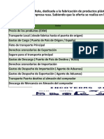 Asignación - INCOTERMS