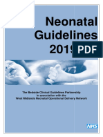 Neonatal Guidelines 2019-2021