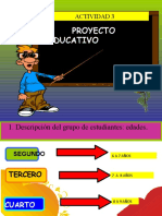 Proyecto Educativo: Actividad 3