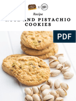 Rose and Pistachio Cookies: Recipe