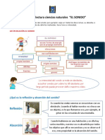 Guía de Solo Lectura Ciencias Naturales El Sonido