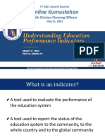 KPIs Understanding Educ PIs Region I