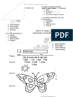 Evaluación Inglés