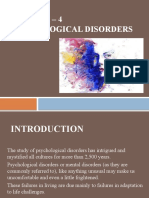 Psychological Disorders - Part 1