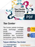 Materi Tax Center Gathering