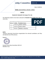 SIC 15-16_R37_02_Results for desbuild Kris Cooper Pvt. Ltd.