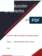 S15.s1presentaciondeejercicios Intr, Al Derechowilmer - Ramos