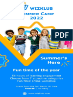 Summer Camp 2022: Fun Time of The Year
