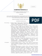 Peraturan Gubernur Bengkulu Nomor 38 Tahun 2021 Tentang Hibah