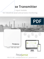 Petasense Transmitter Product Brochure Aug 2018