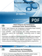Laporan IKP Eksternal (E-Report) Fasyankes 2021
