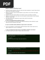 Difference Between Method Overloading and Method Overriding in Java ...