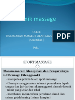Teknik Massage