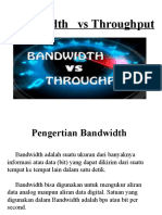 Bandwidt Vs Throughput