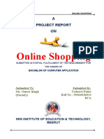 Online Shopping Project Report