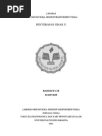 Download Laporan Fismod an Sinar x by Okta Harti SN58435185 doc pdf