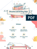 Structure and Writing Style: ADI, Deborah M