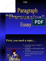 Persuasive 5para