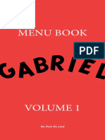 MENU BOOK VOLUME 1