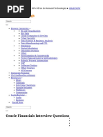 Top Oracle Financials Interview Questions & Answers For 2022