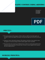 Density Based Traffic Control Using Arduino
