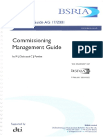 Commissioning Management Guide (Withdrawn) - Sample