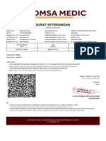 Surat Keterangan: Medical Certificate