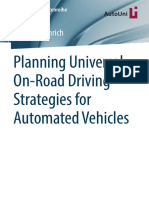 Planning Universal On-Road Driving Strategies For Automated Vehicles by Steffen Heinrich