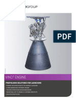 Vinci Engine: Propulsion Solutions For Launchers