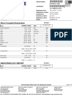 Patient Report View in PDF