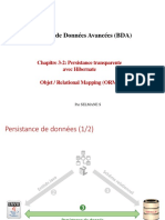 Persistance de Données Transparente Hibernate