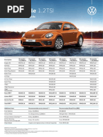 VW NBD Beetle 1 2tsi Service Pricing Guide