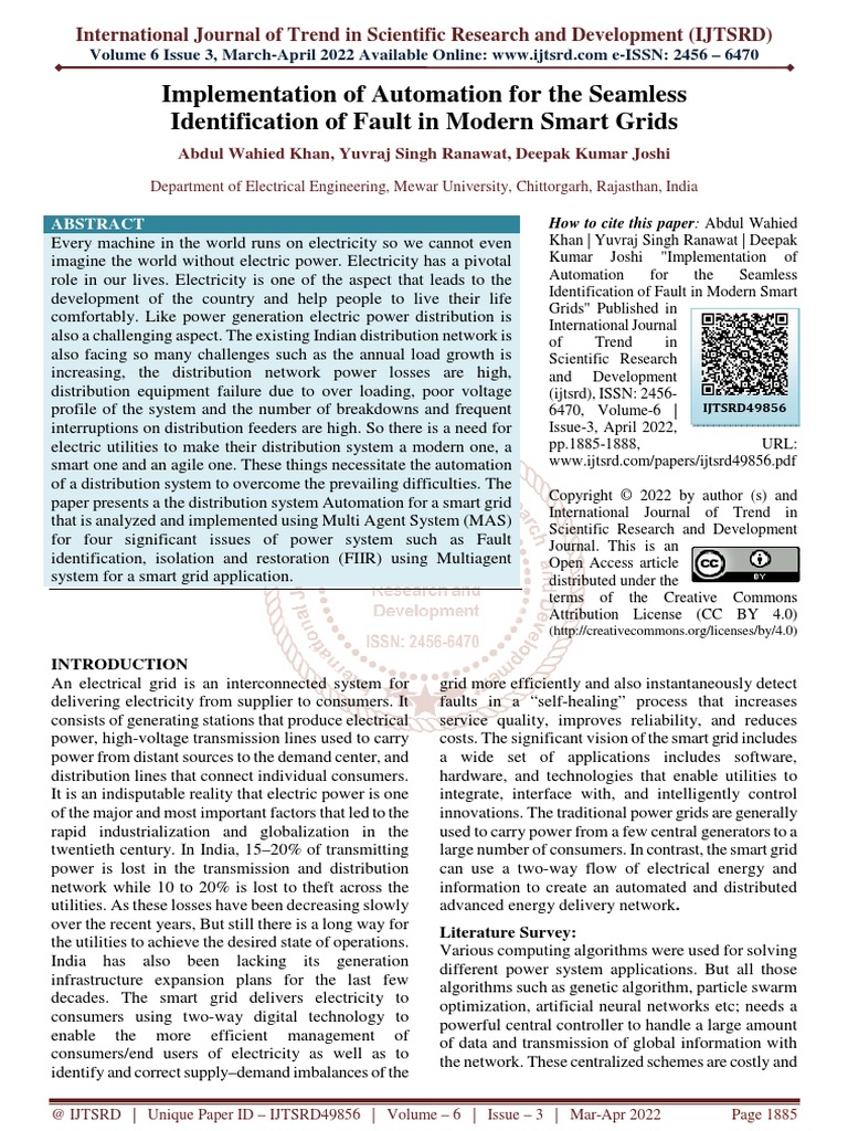 Implementation of Automation For The Seamless Identification of Fault