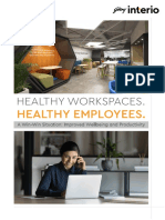 Healthy Workspaces. Healthy Employees