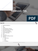 Databases SQL