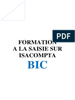 LIVRET FORMATION SAISIE ISACOMPTA - BIC - v1