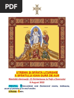 Schimbarea La Faţă, 06.08.2022