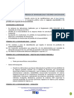 Perdida Honorabilidad y Regimen Sancionador