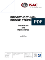 BRDGETHC07H/08H Bridge Ethercat: Installation and Maintenance