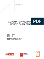 Automats Programables I Robotica Ii - Catala