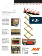 Preliminary Specifications: Electric Scissor Lifts Liftlux Series